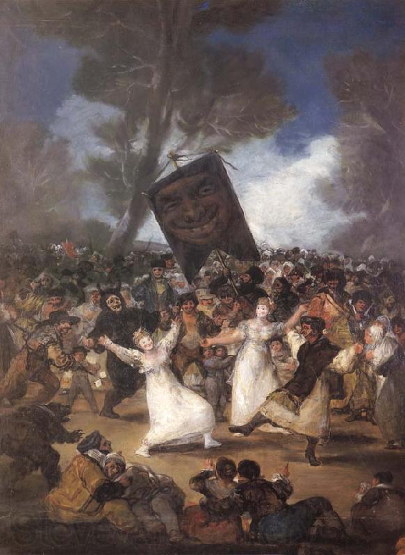 Francisco Goya Burial of the Sardine France oil painting art